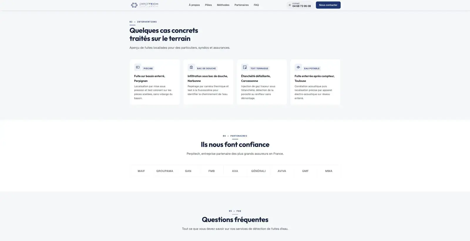 Cas concrets et assureurs partenaires