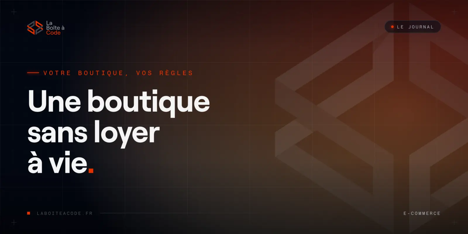 E-commerce : arrêtez de payer un loyer sur vos propres ventes