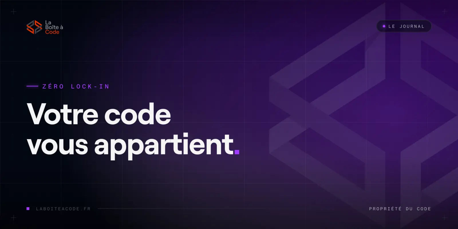 Le code vous appartient : la clause qui devrait être standard