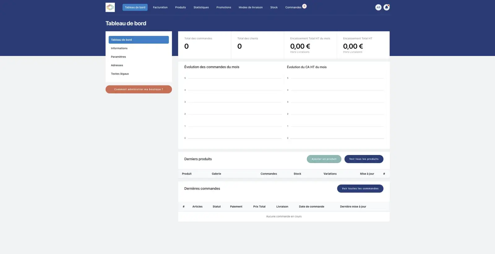 Espace vendeur autonome